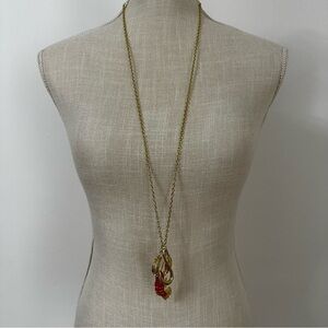 Lilly Pulitzer Lobster and Hook Necklace